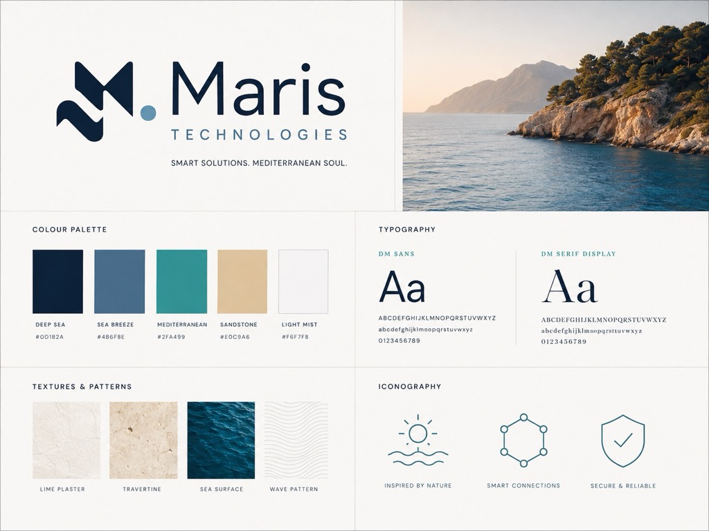 /brandboard — Panel visual de marca: color, tipografía y recursos