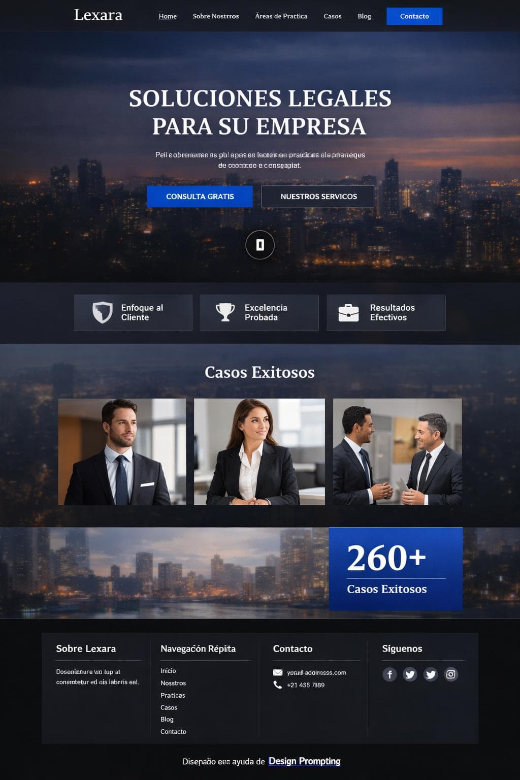 Abogados Alba — vista previa del theme