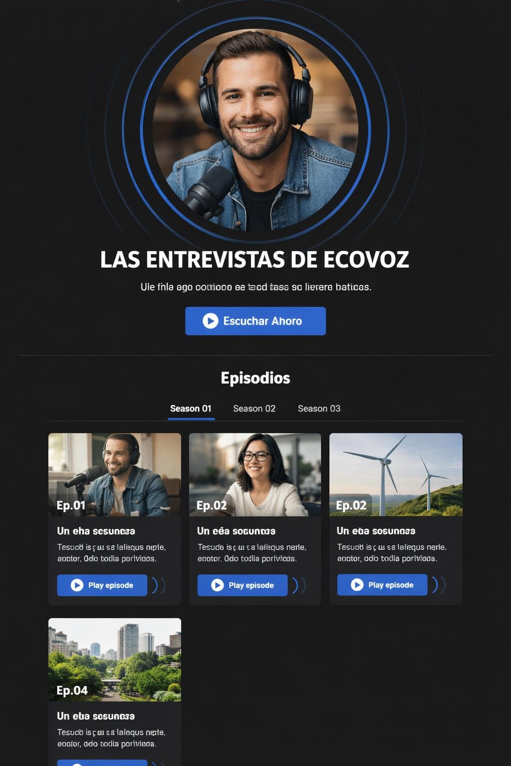 Academia Boreal — vista previa del theme
