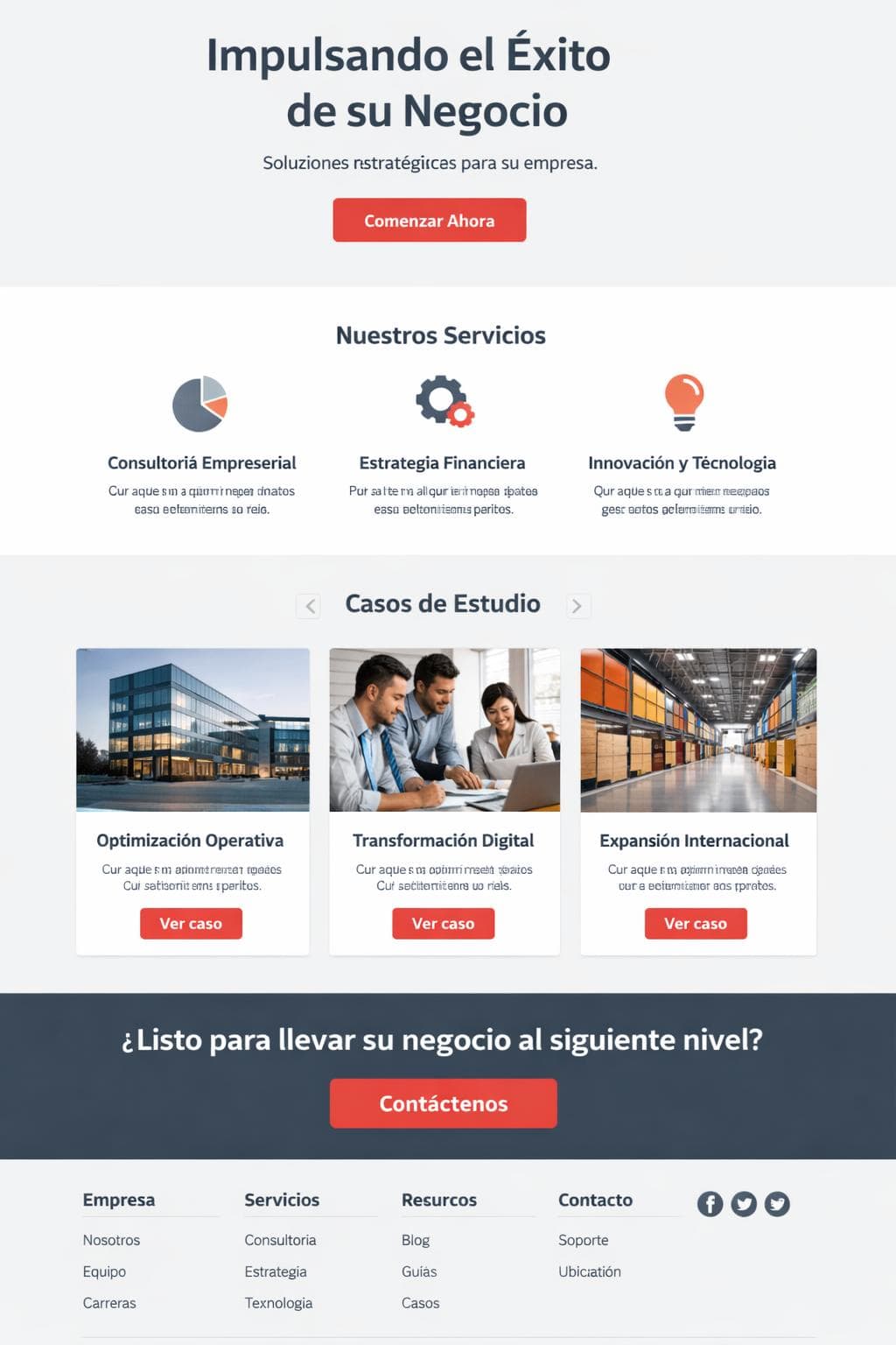 Academia Río — vista previa del theme
