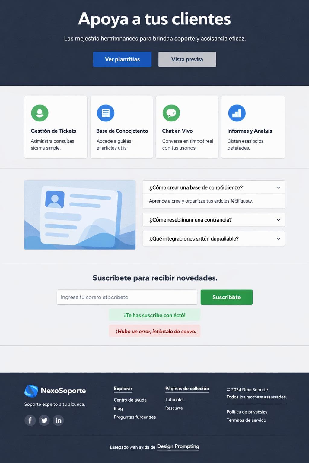 Academia Roble — vista previa del theme