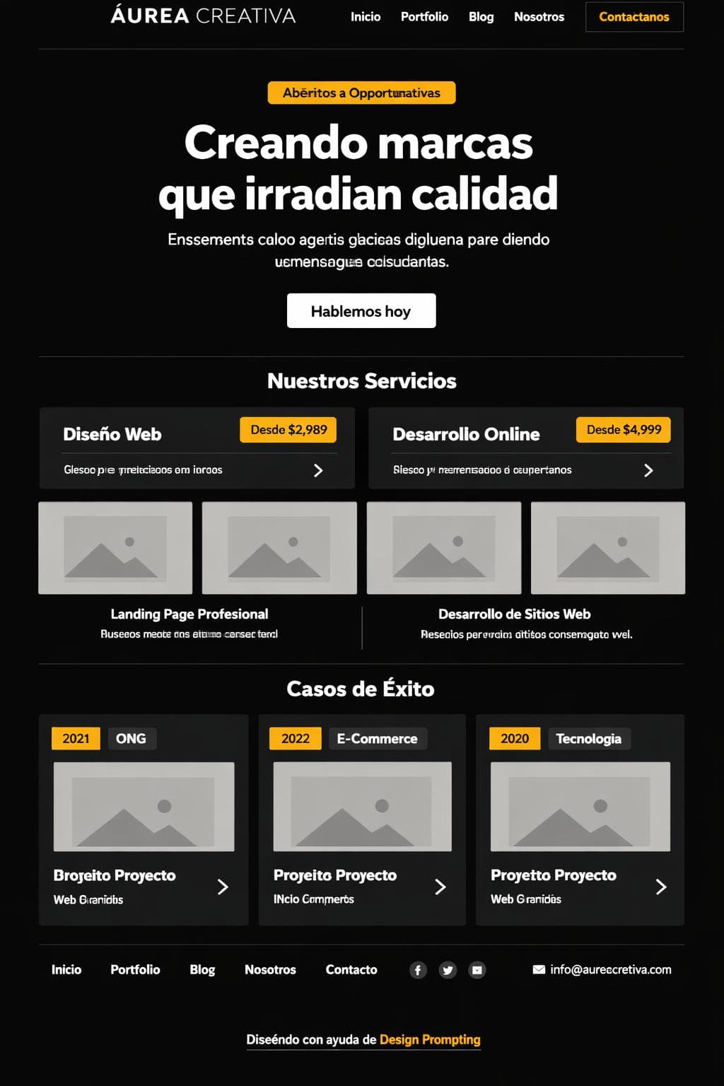 Academia Zenit — vista previa del theme