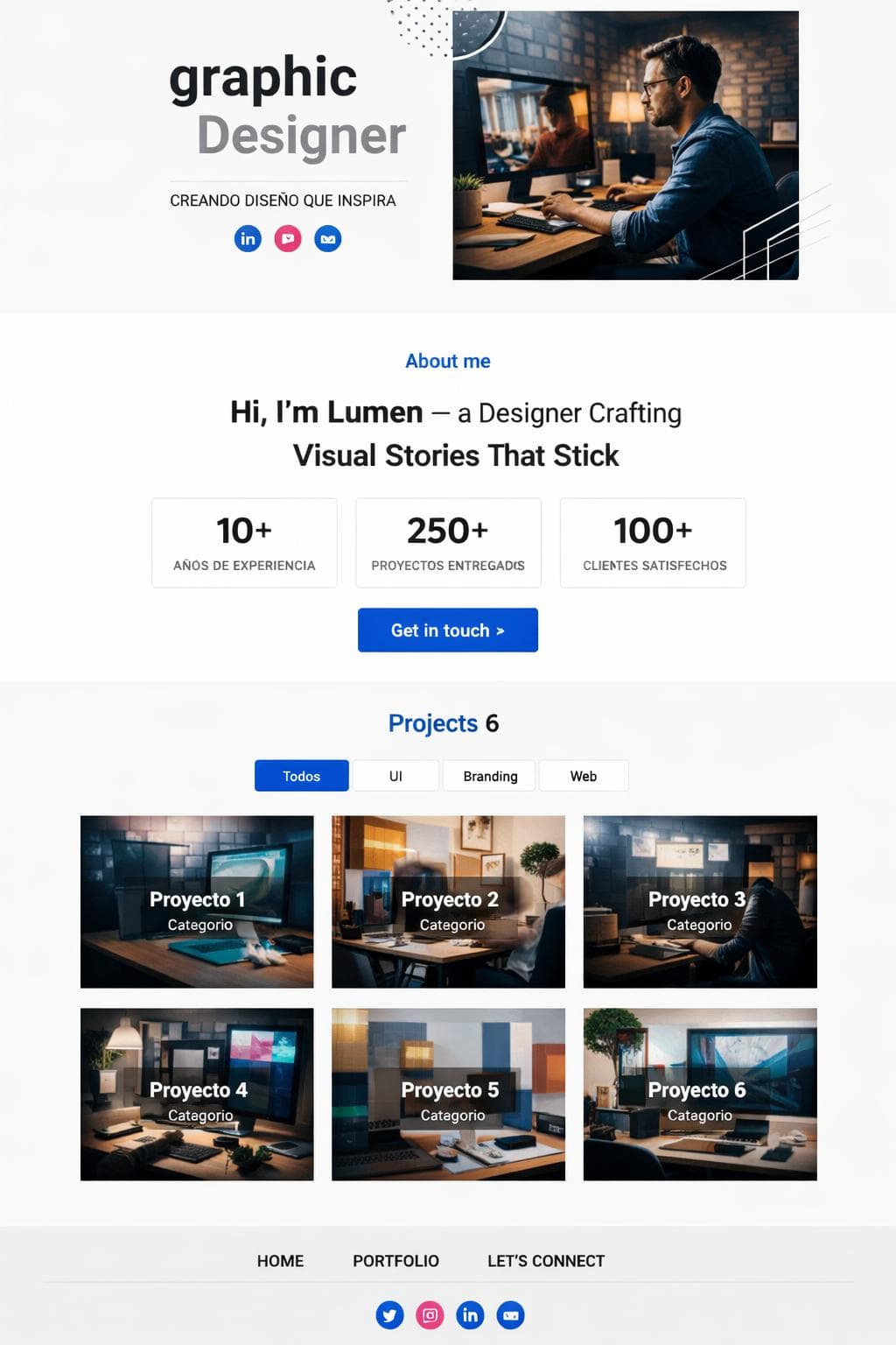 Agencia Lira — vista previa del theme