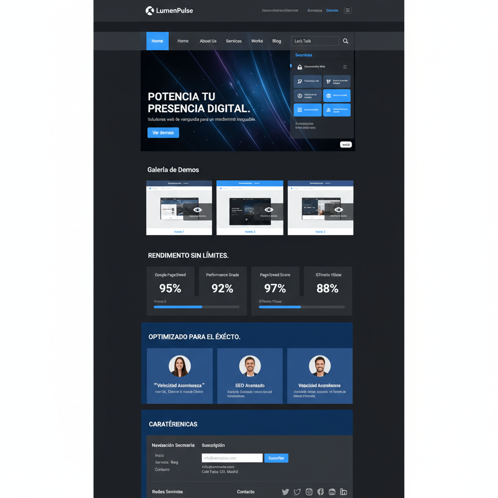 Agencia Polar — vista previa del theme