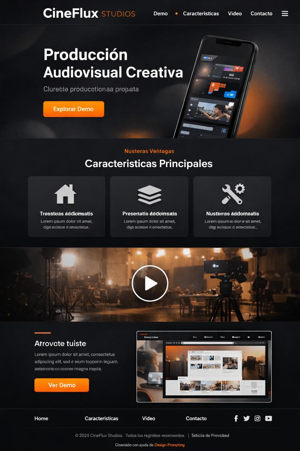 Agencia Vega — vista previa del theme