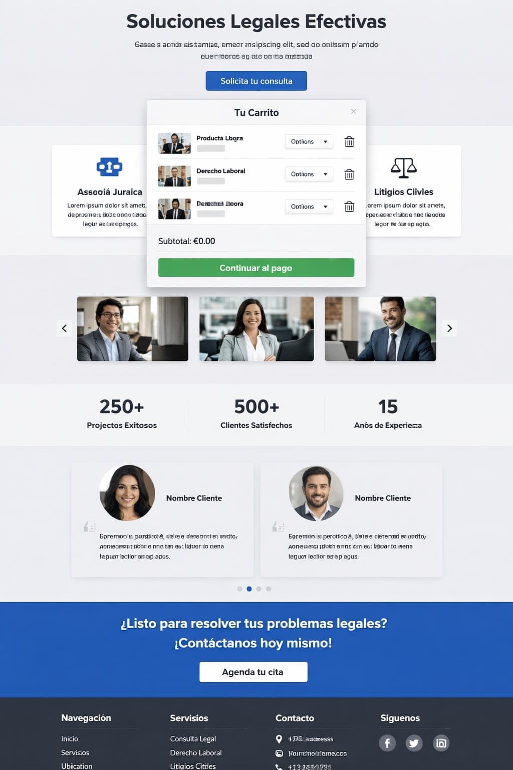 Ágora Legis — vista previa del theme