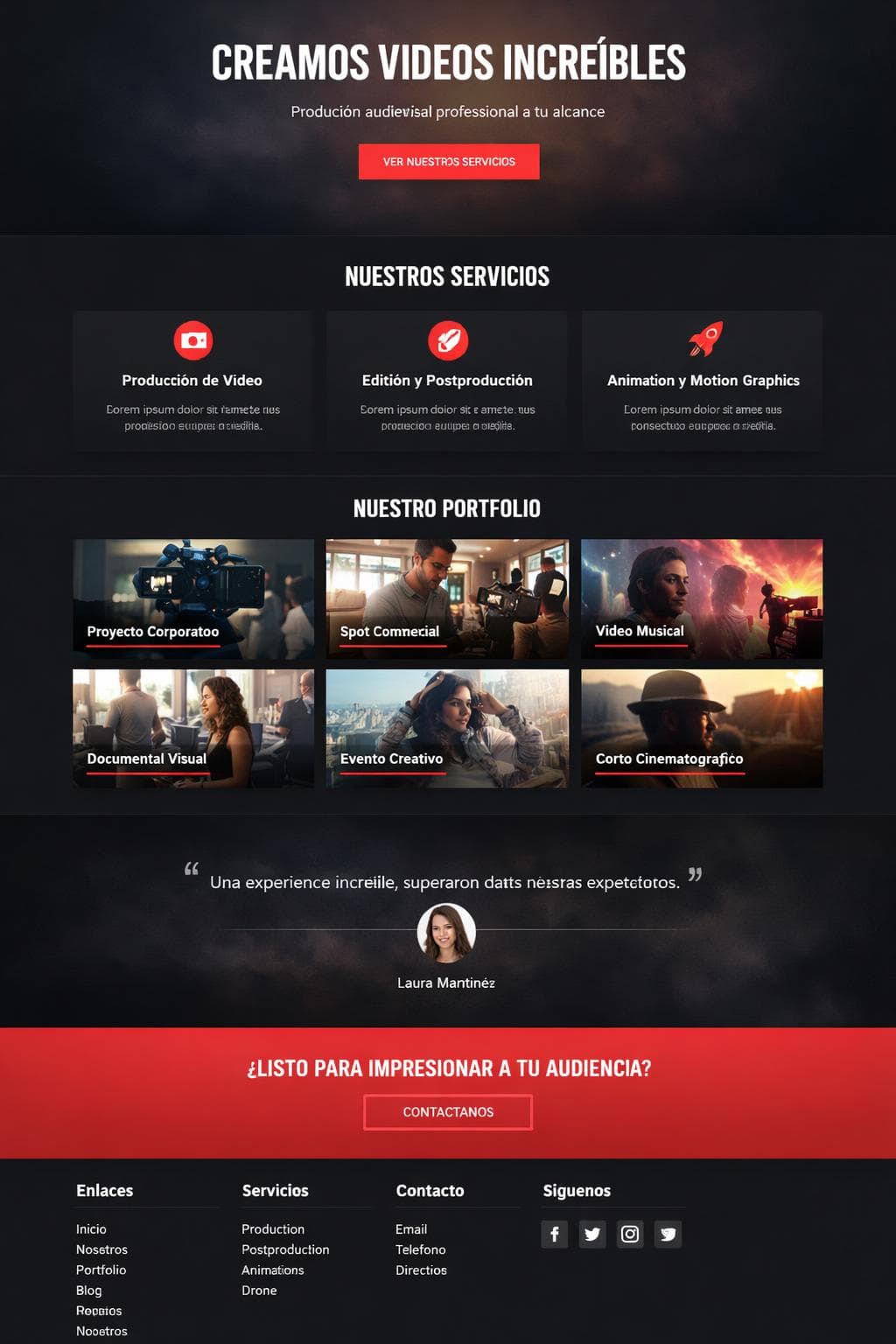Ágora Visual — vista previa del theme