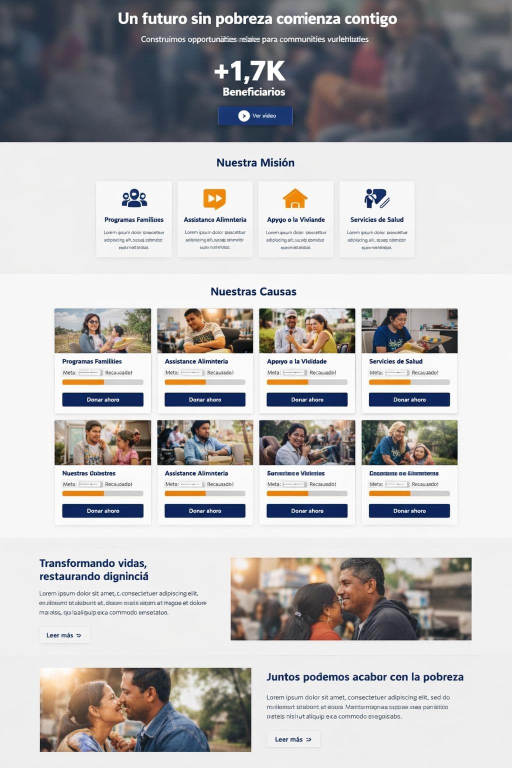AlzaSolidaria — vista previa del theme