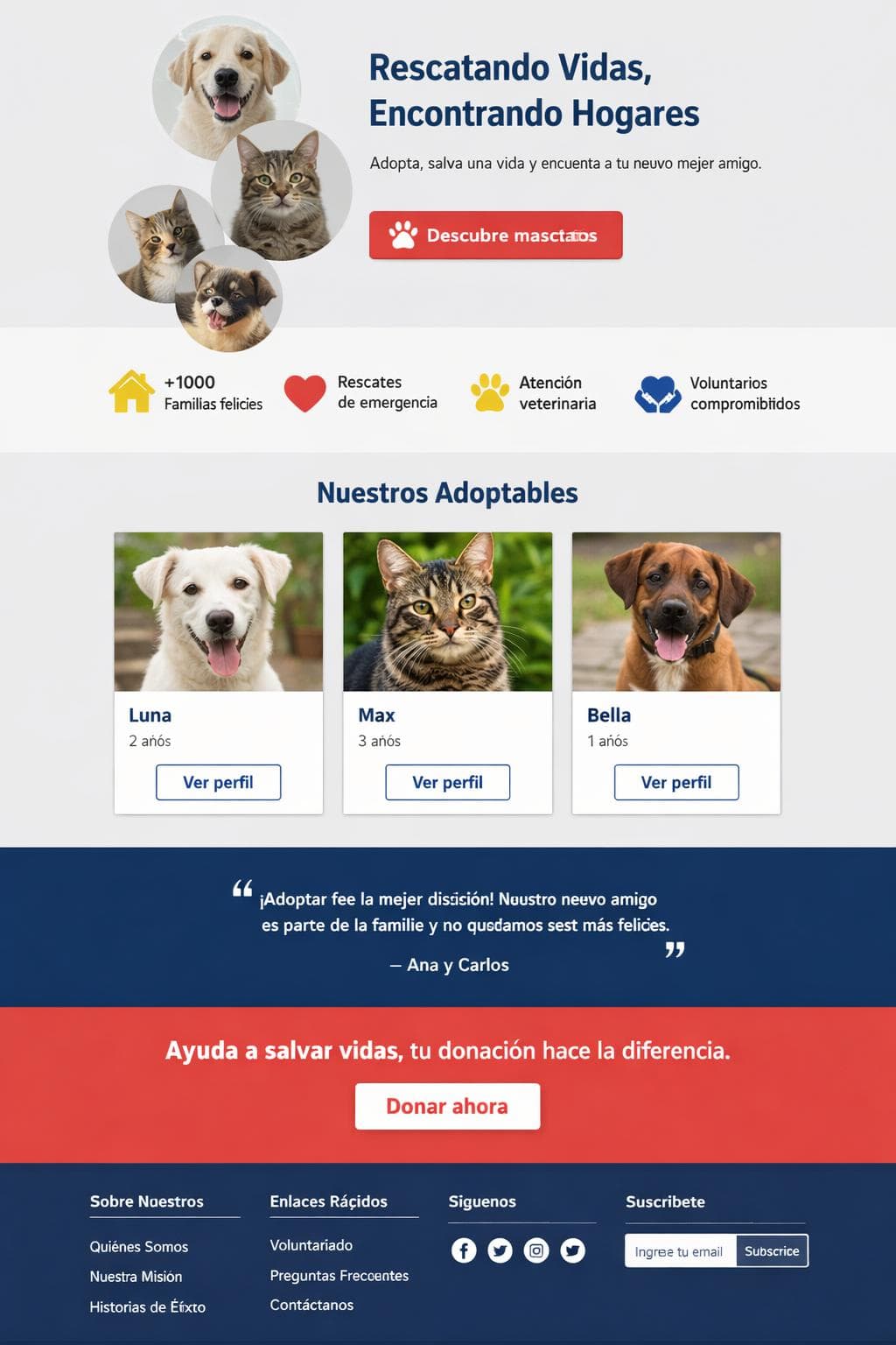 AmigoHuella — vista previa del theme
