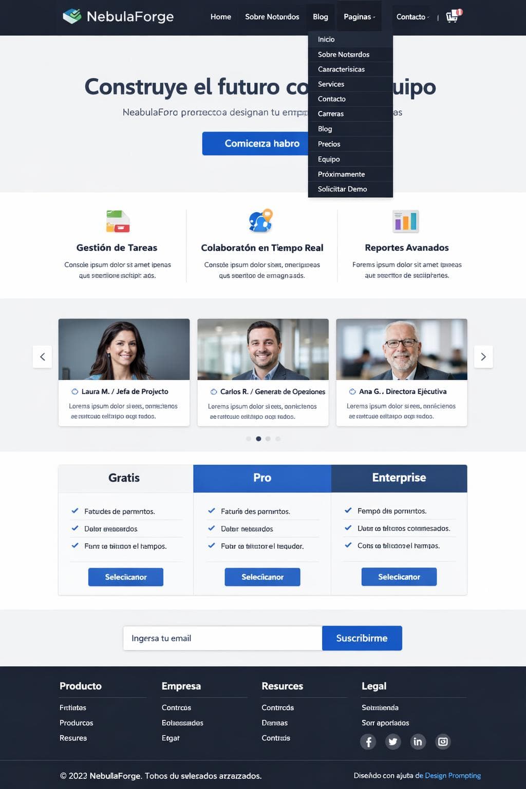 App Austral — vista previa del theme