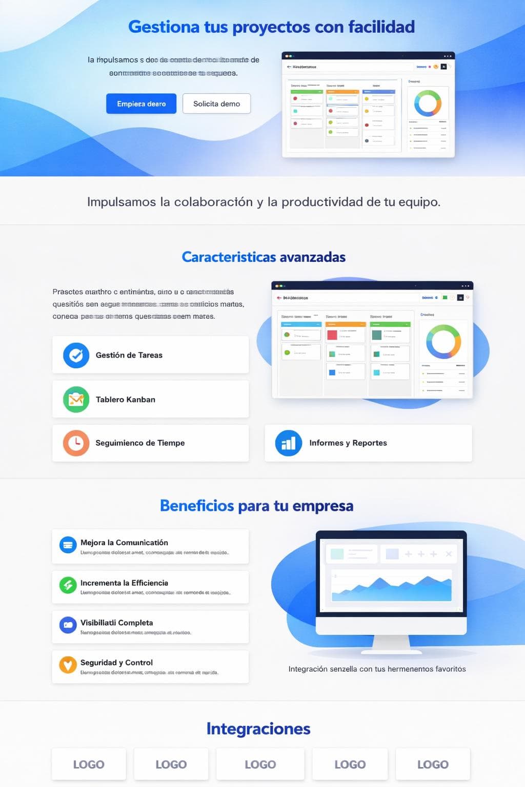 App Cobalto — vista previa del theme