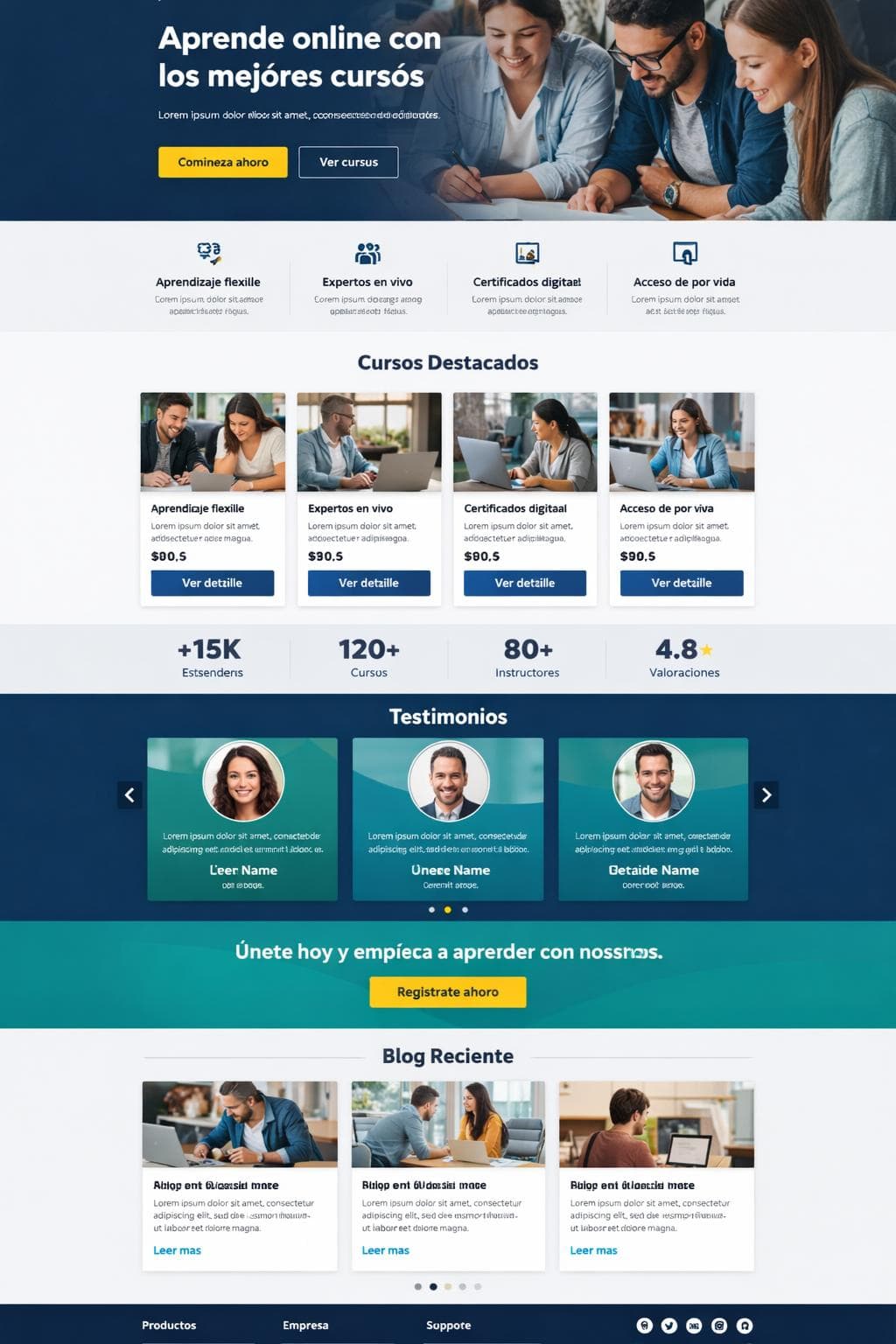 Aprendify Hub — vista previa del theme