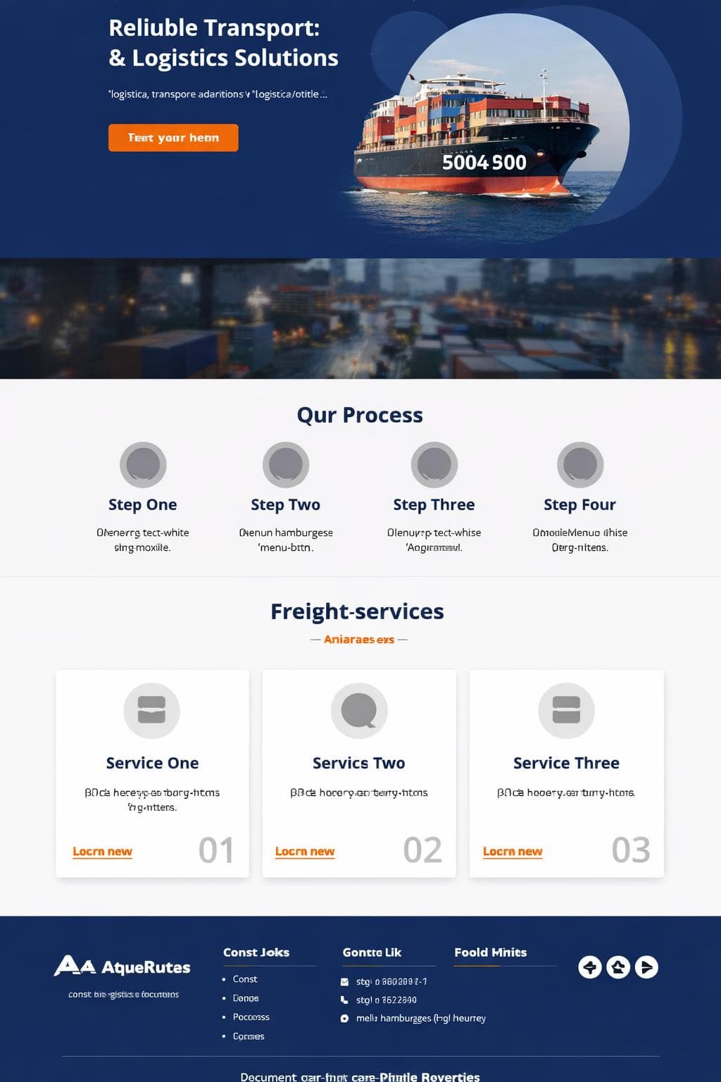 AquaRutas — vista previa del theme