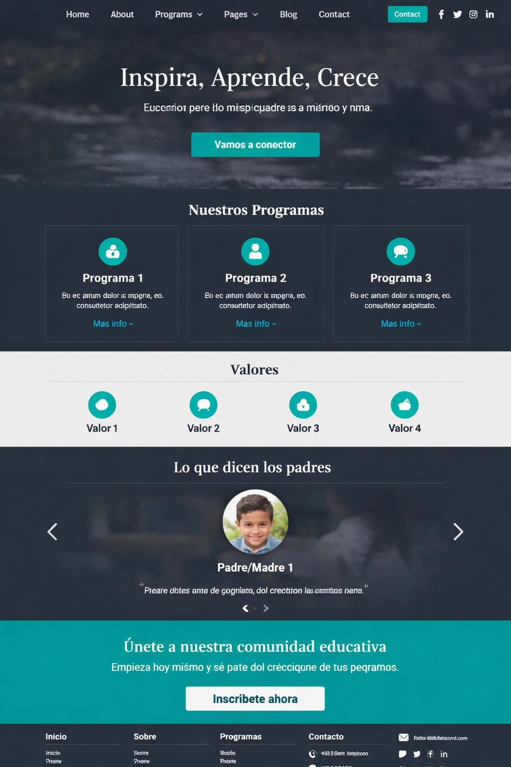 ArcoMente — vista previa del theme