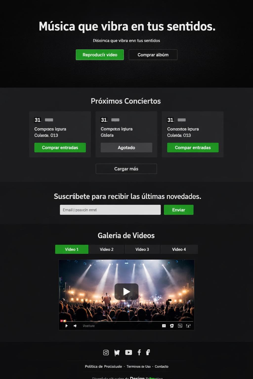 Armonía Atlas — vista previa del theme
