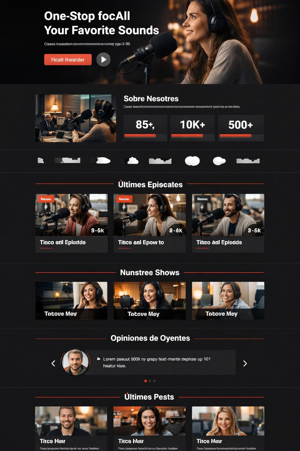 Armonía Delta — vista previa del theme