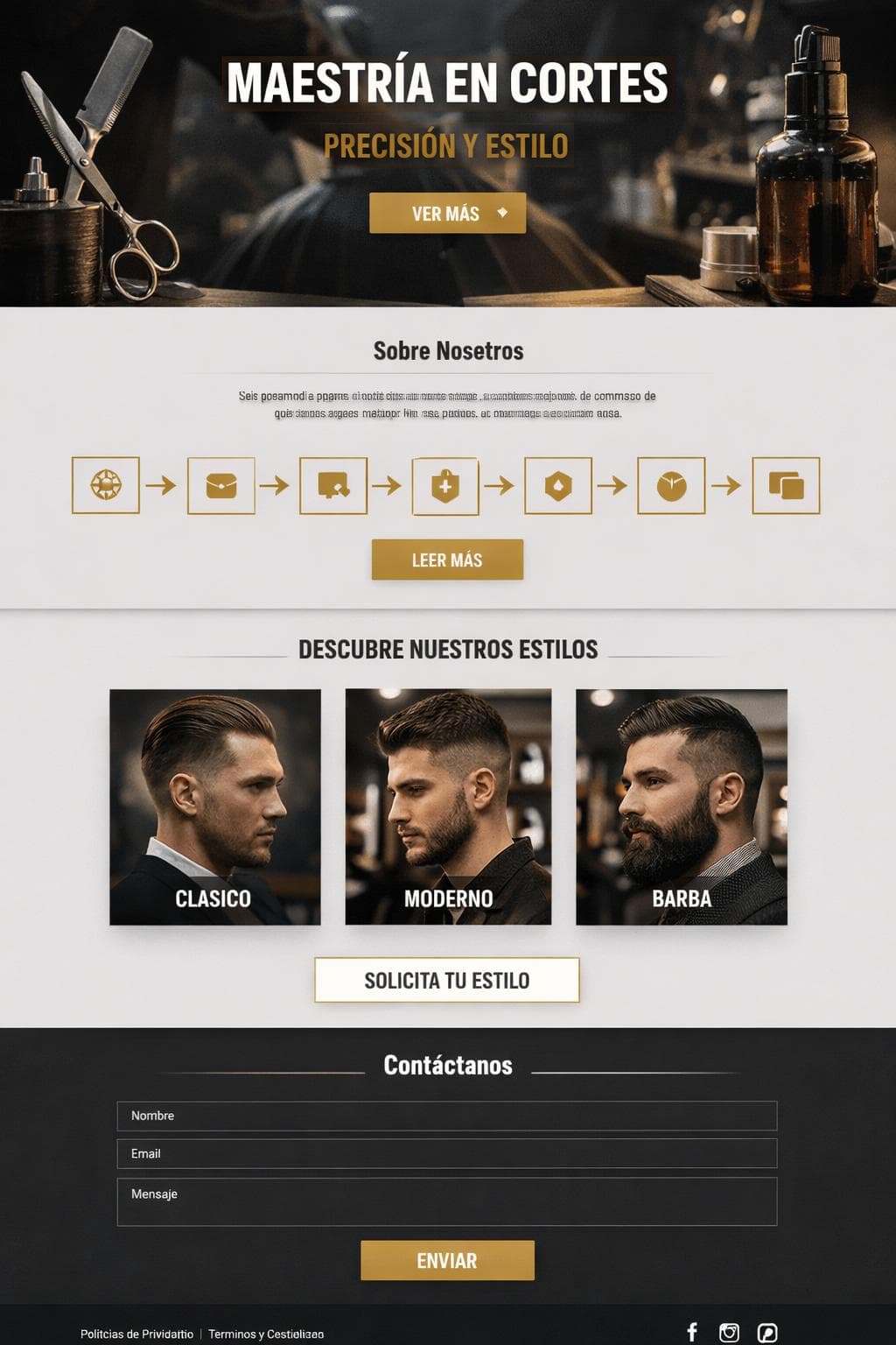 Armonía Zenit — vista previa del theme