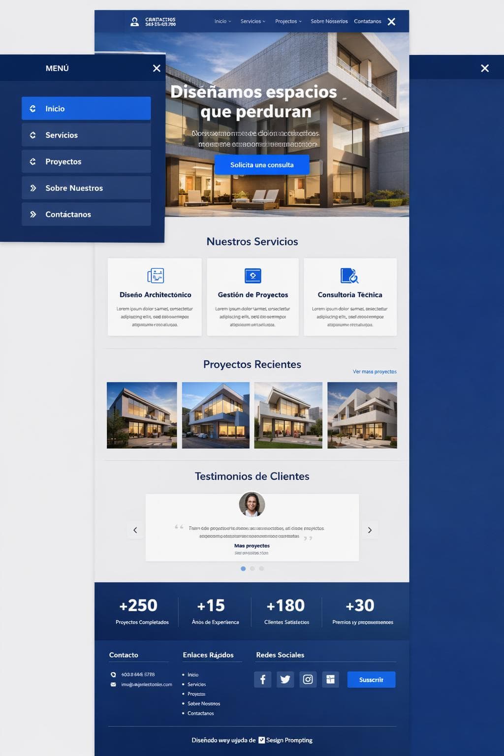 Arquitectos Alba — vista previa del theme