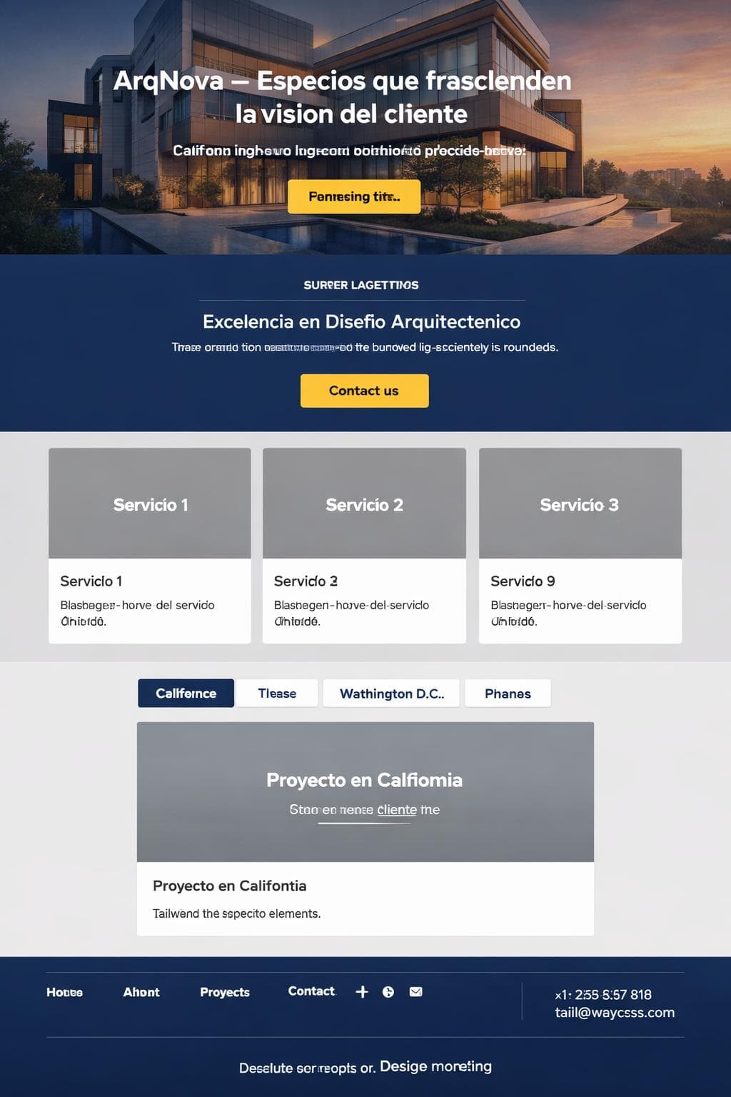 Arquitectos Aurora — vista previa del theme