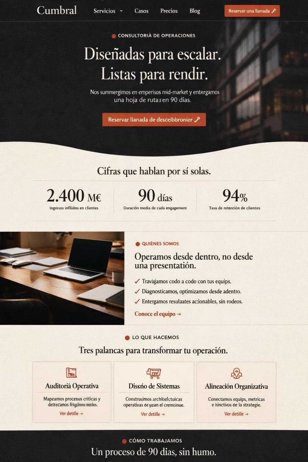 Arquitectos Vega — vista previa del theme