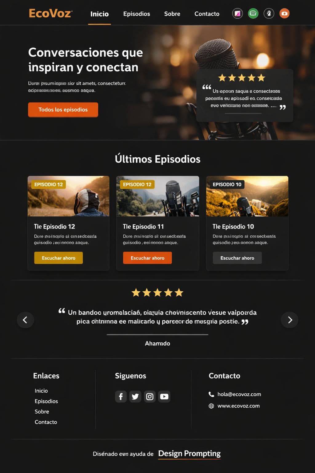 Arquitectura Lira — vista previa del theme