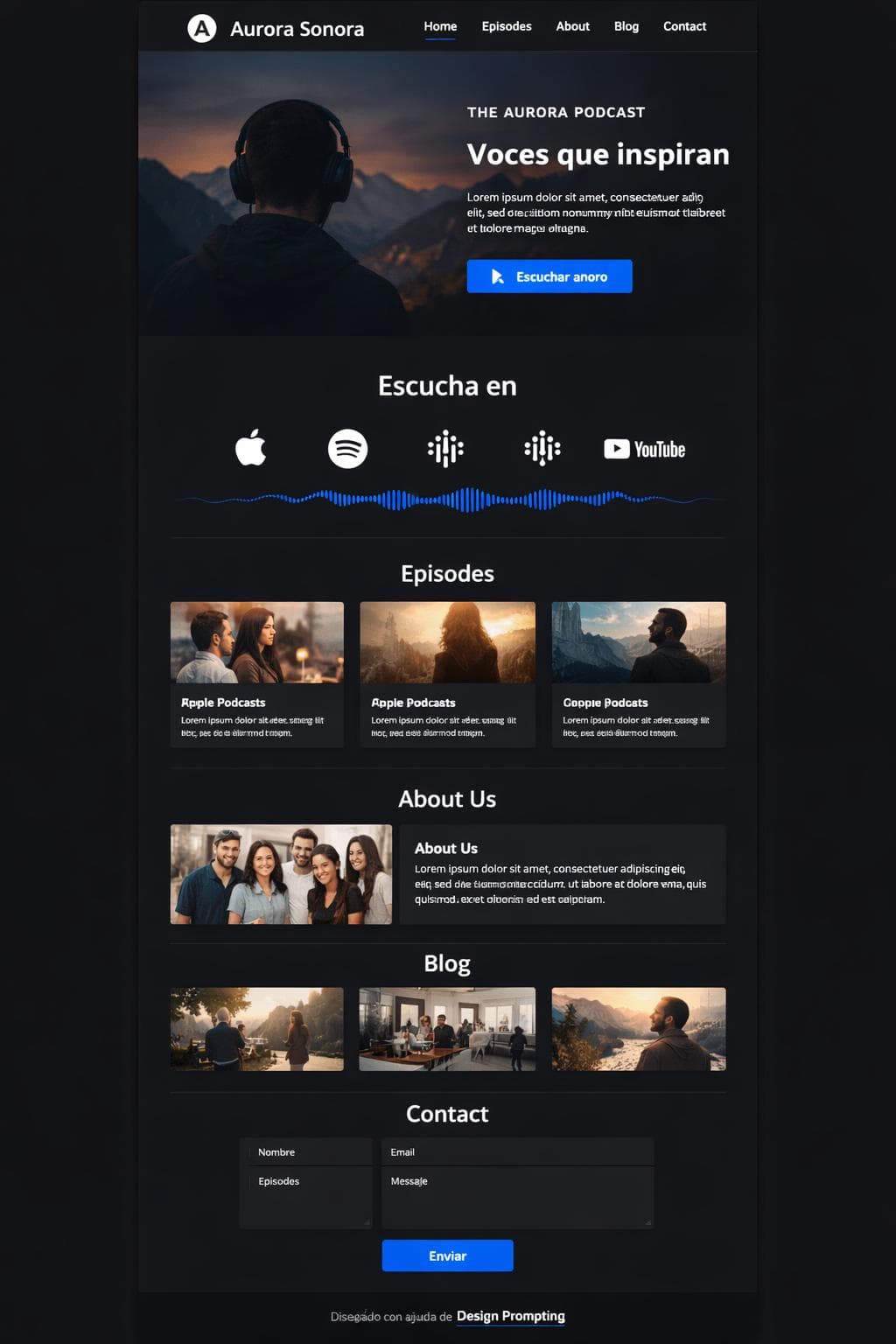 Atelier Alba — vista previa del theme