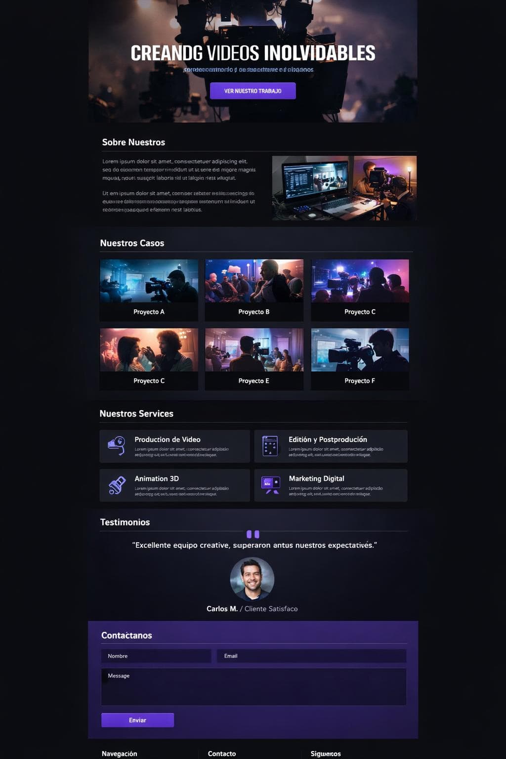 Aula Coral — vista previa del theme