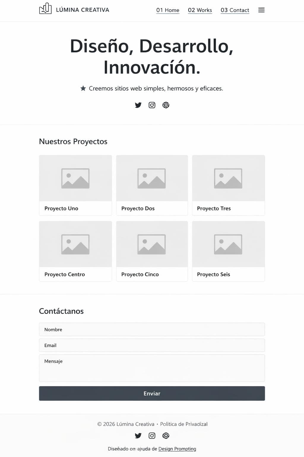 Aula Lúmina — vista previa del theme