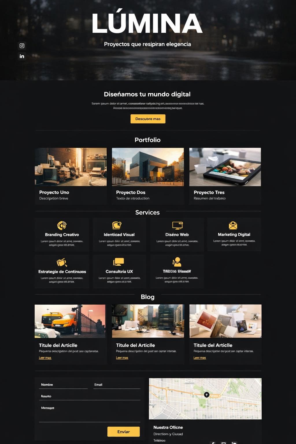 Aula Titan — vista previa del theme