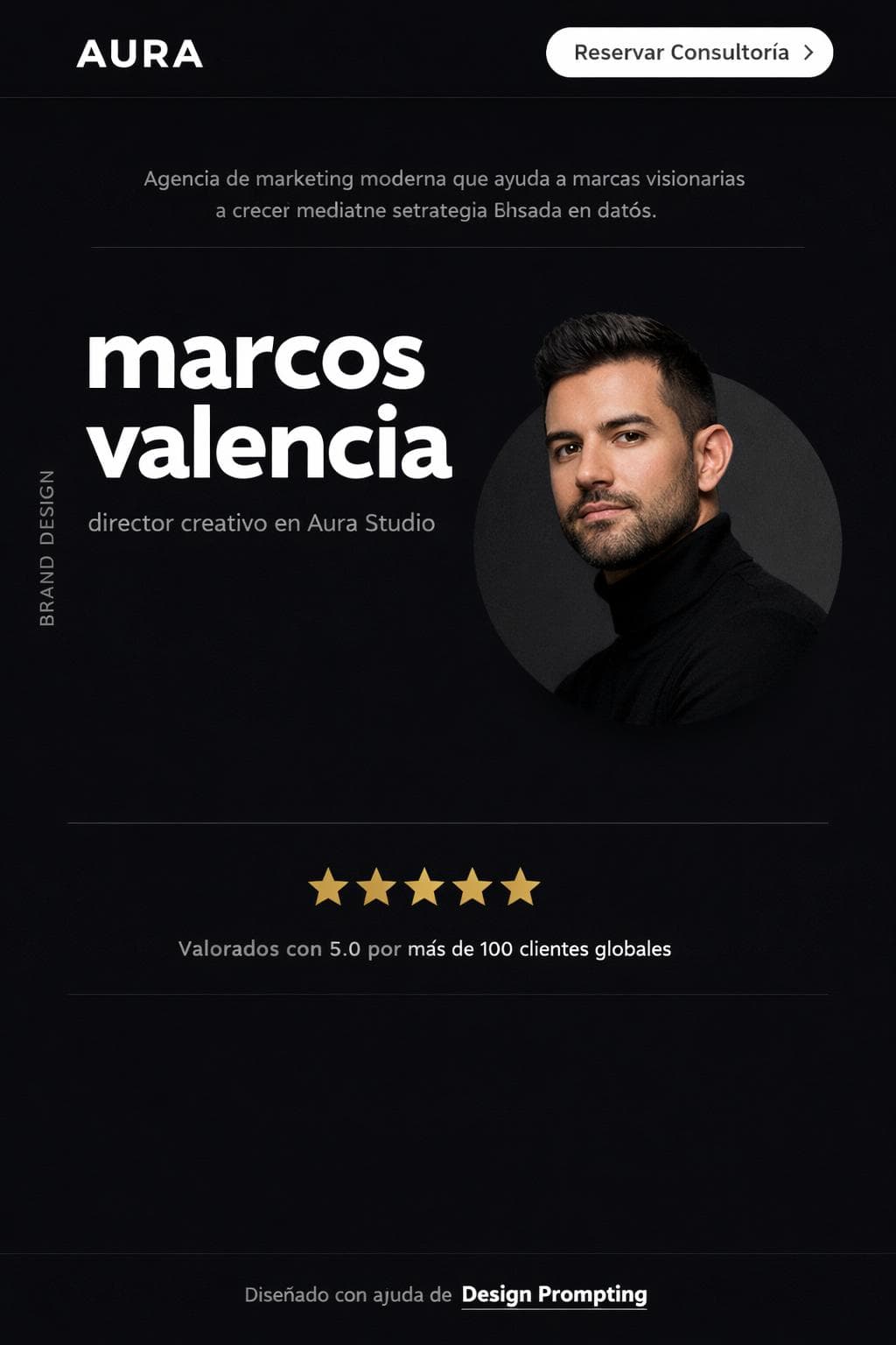 Aura Studio — vista previa del theme