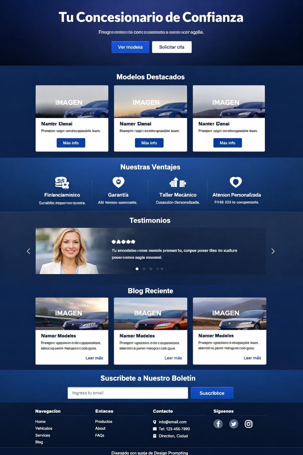 Auto Aurora — vista previa del theme