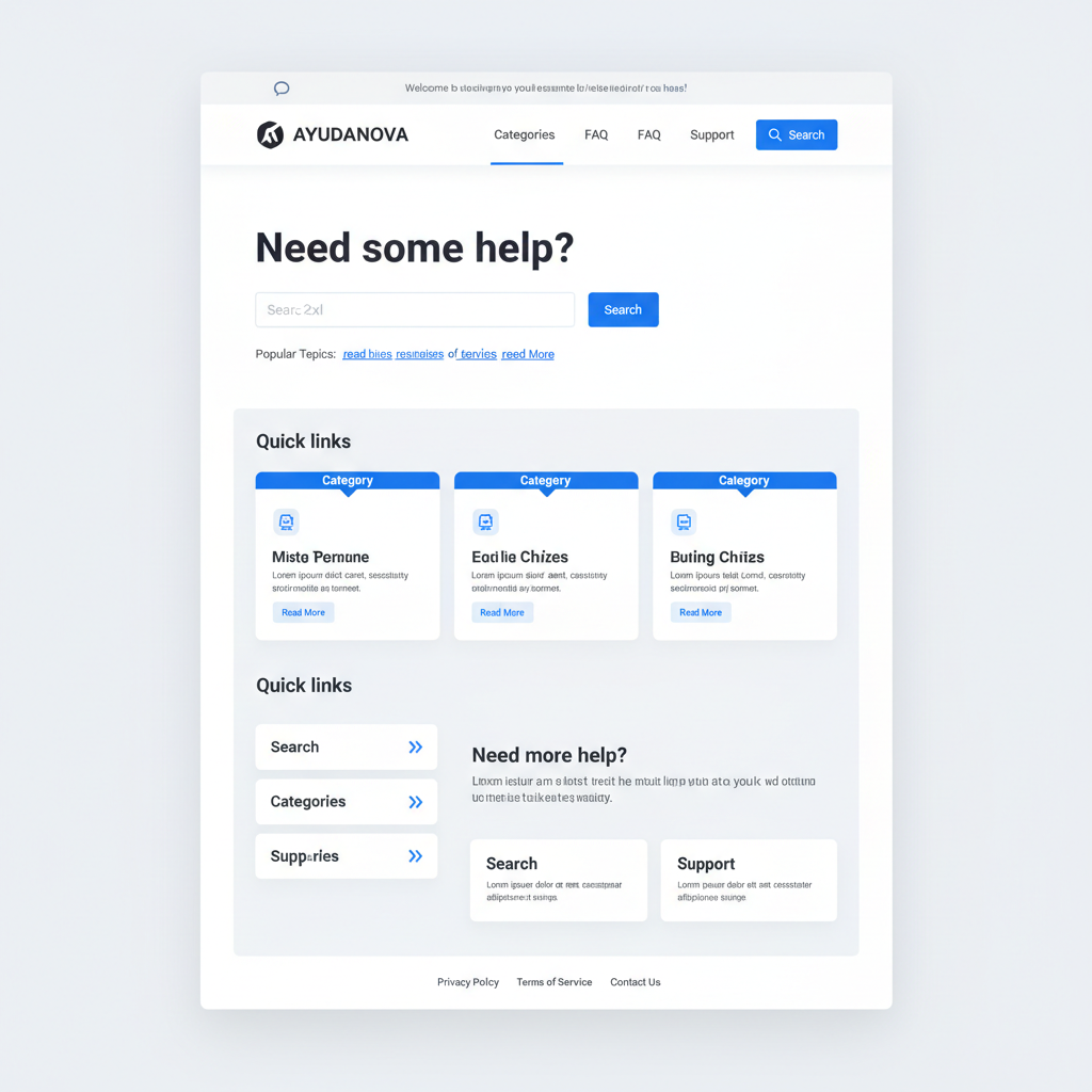 AyudaNova &mdash; vista previa del theme
