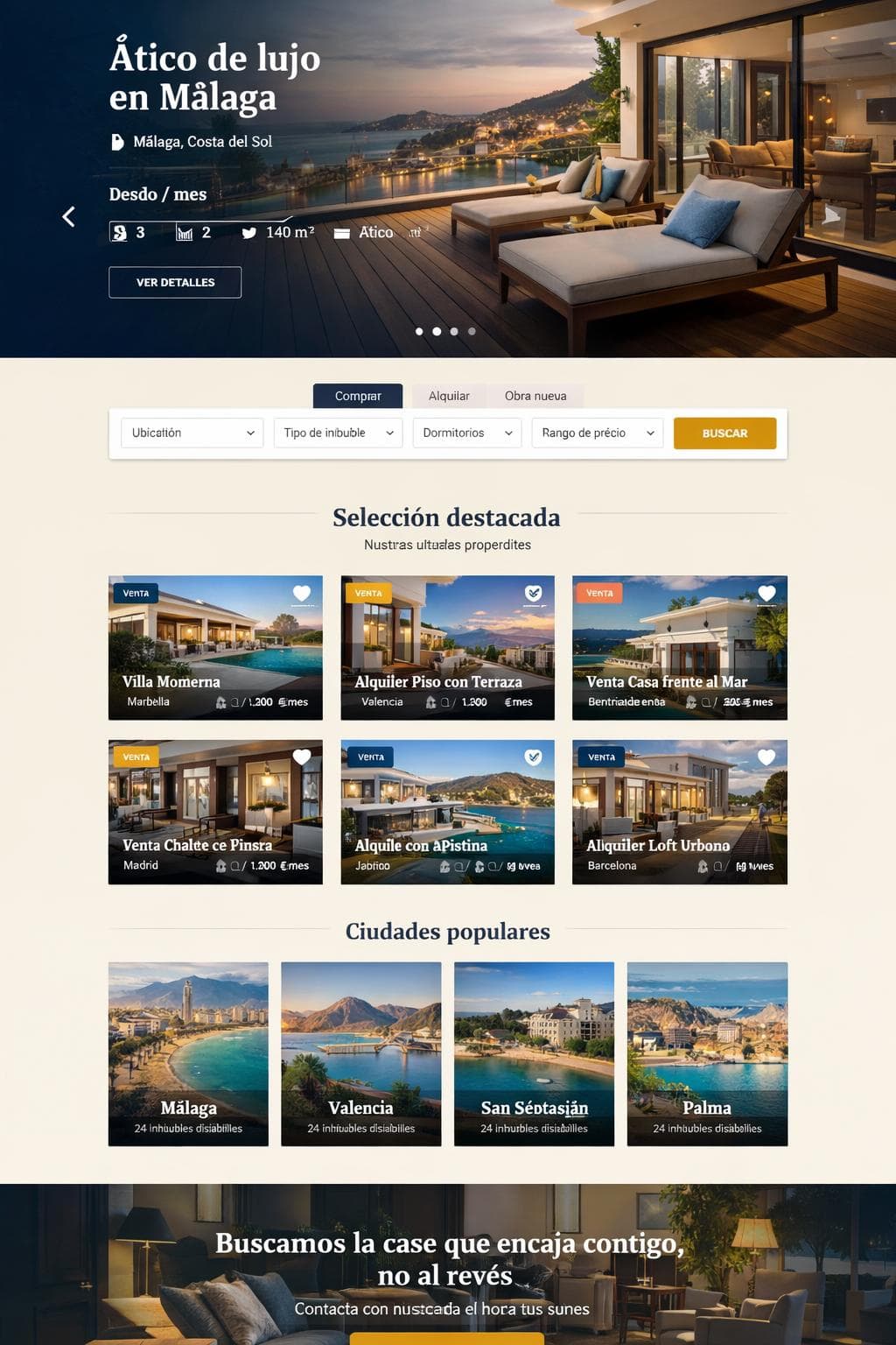 Bahía Nido — vista previa del theme