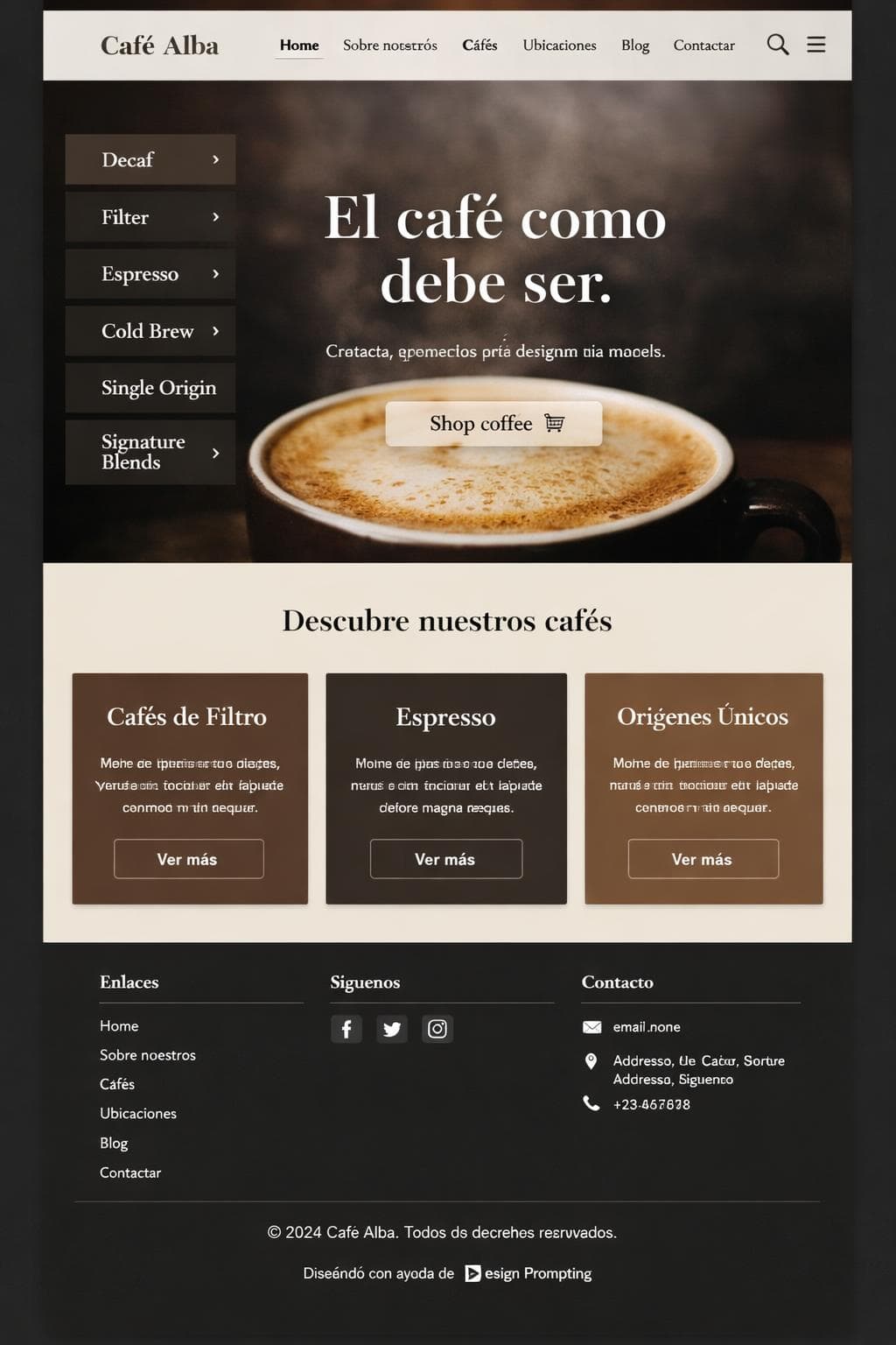 Belleza Lira — vista previa del theme