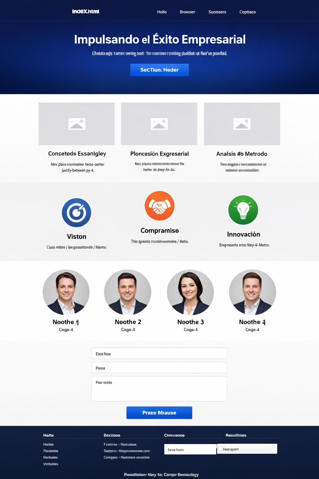 Blog Zenit — vista previa del theme