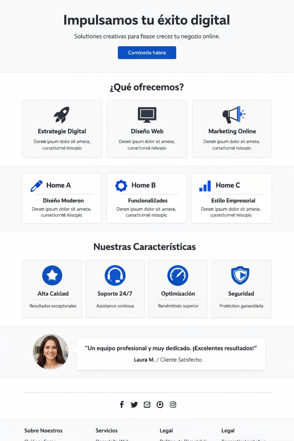 Branding Ámbar — vista previa del theme