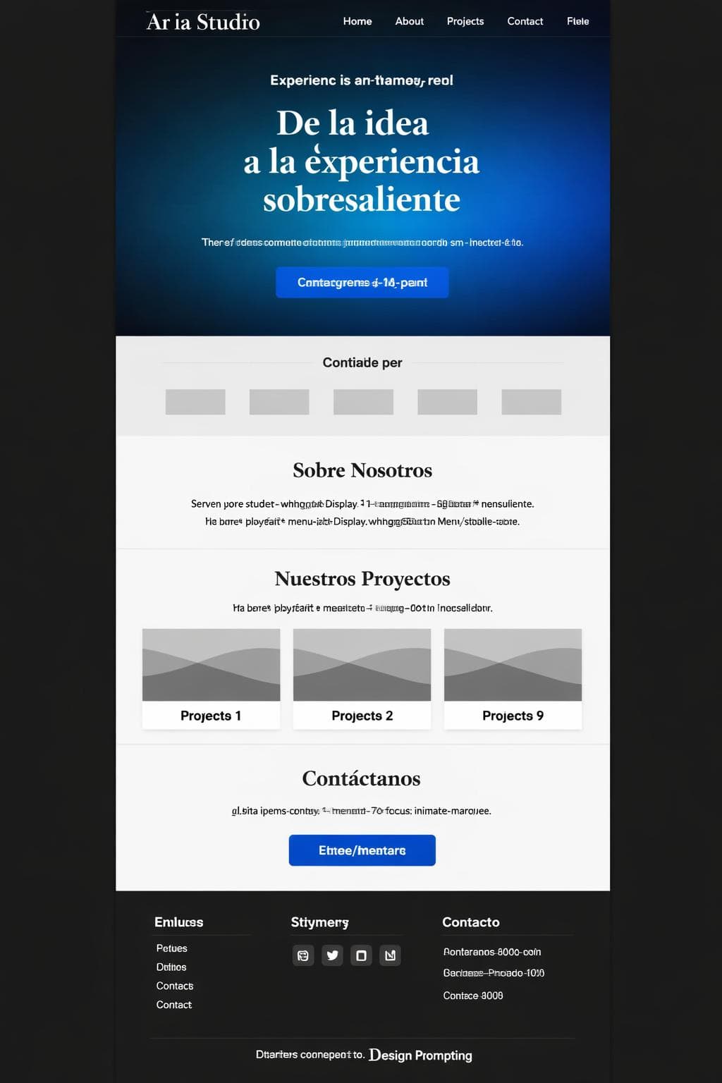 Branding Aurora — vista previa del theme