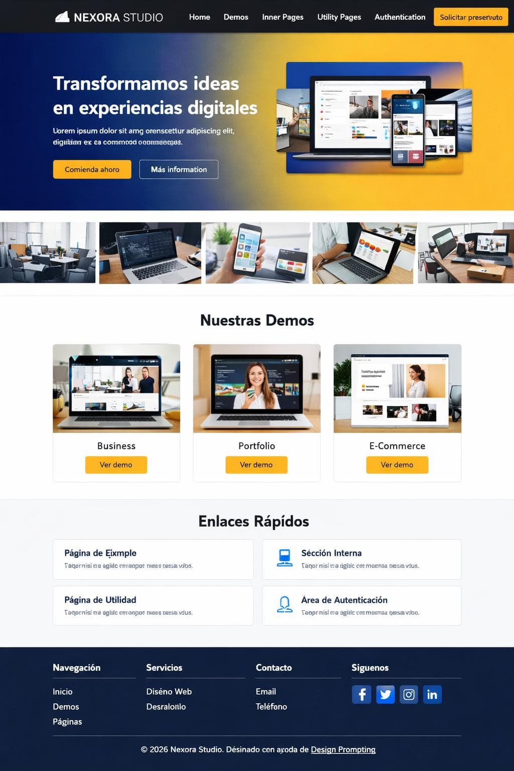 Branding Brisa — vista previa del theme