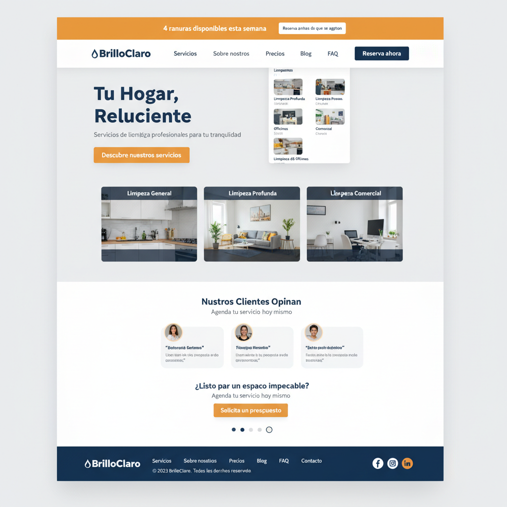 BrilloClaro — vista previa del theme