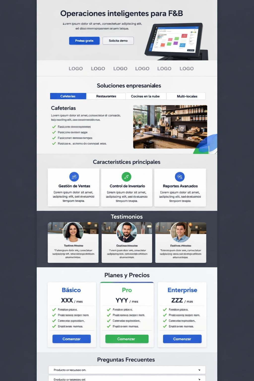 CaféNexo — vista previa del theme