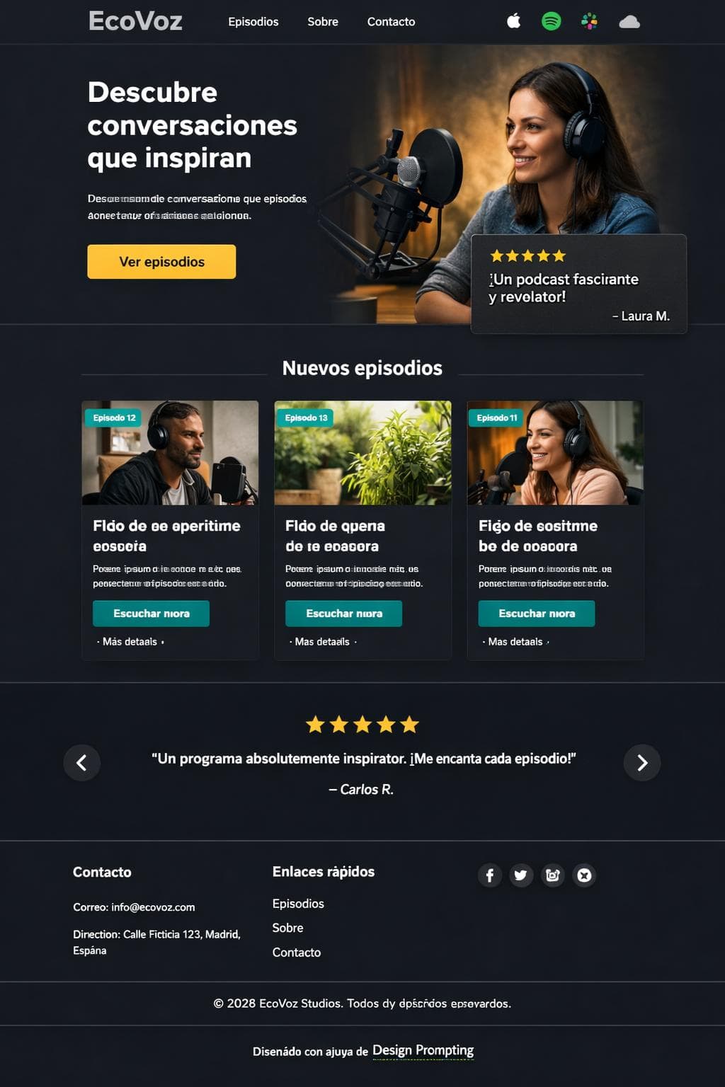 Campus Boreal — vista previa del theme