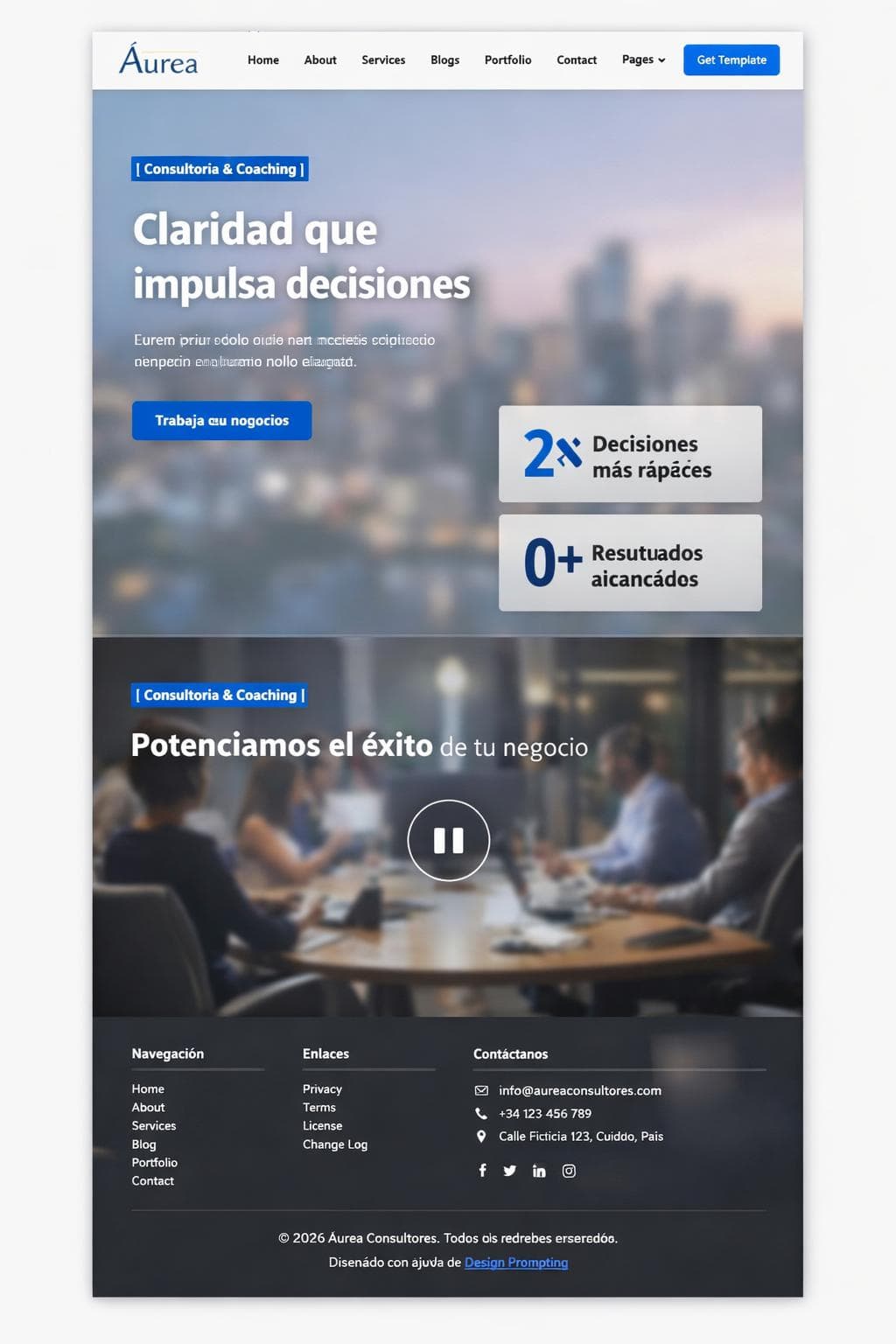 Campus Lira — vista previa del theme