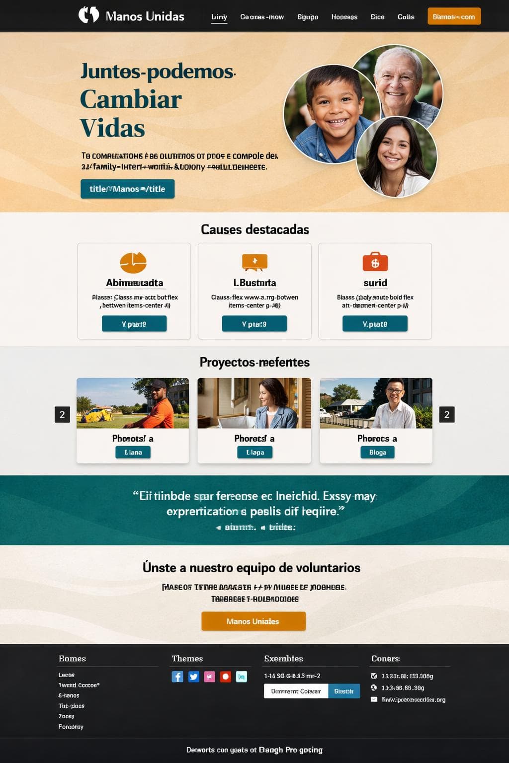 Campus Marea — vista previa del theme