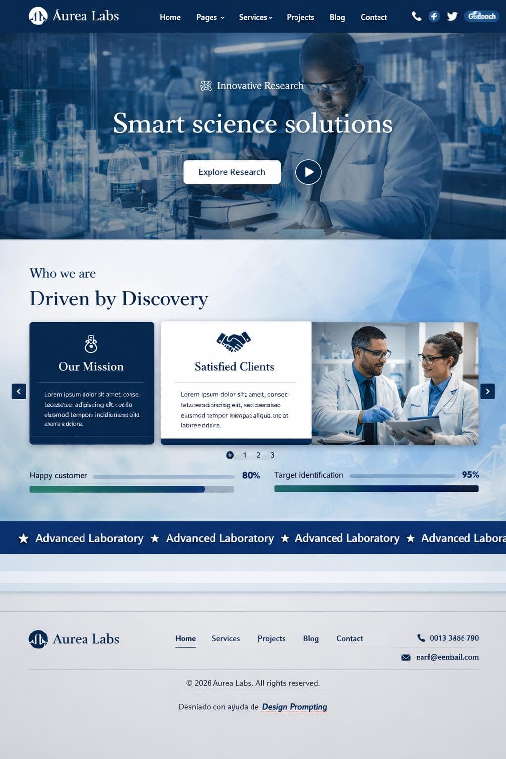 Campus Zenit — vista previa del theme