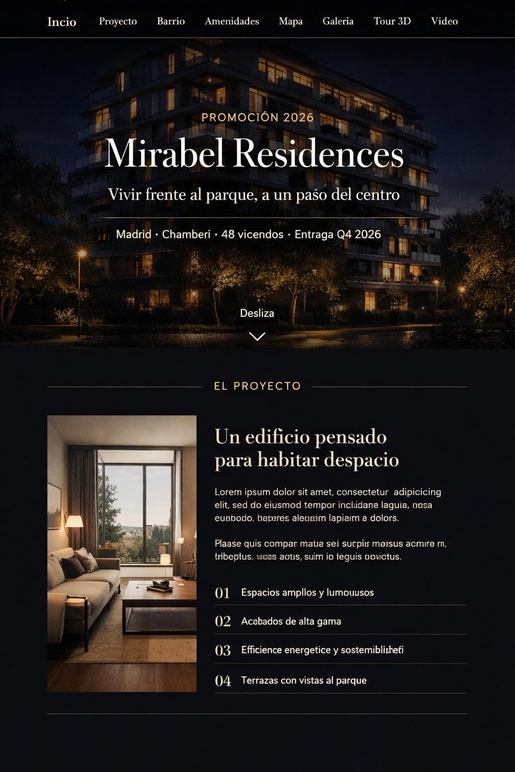 Casas Polar — vista previa del theme