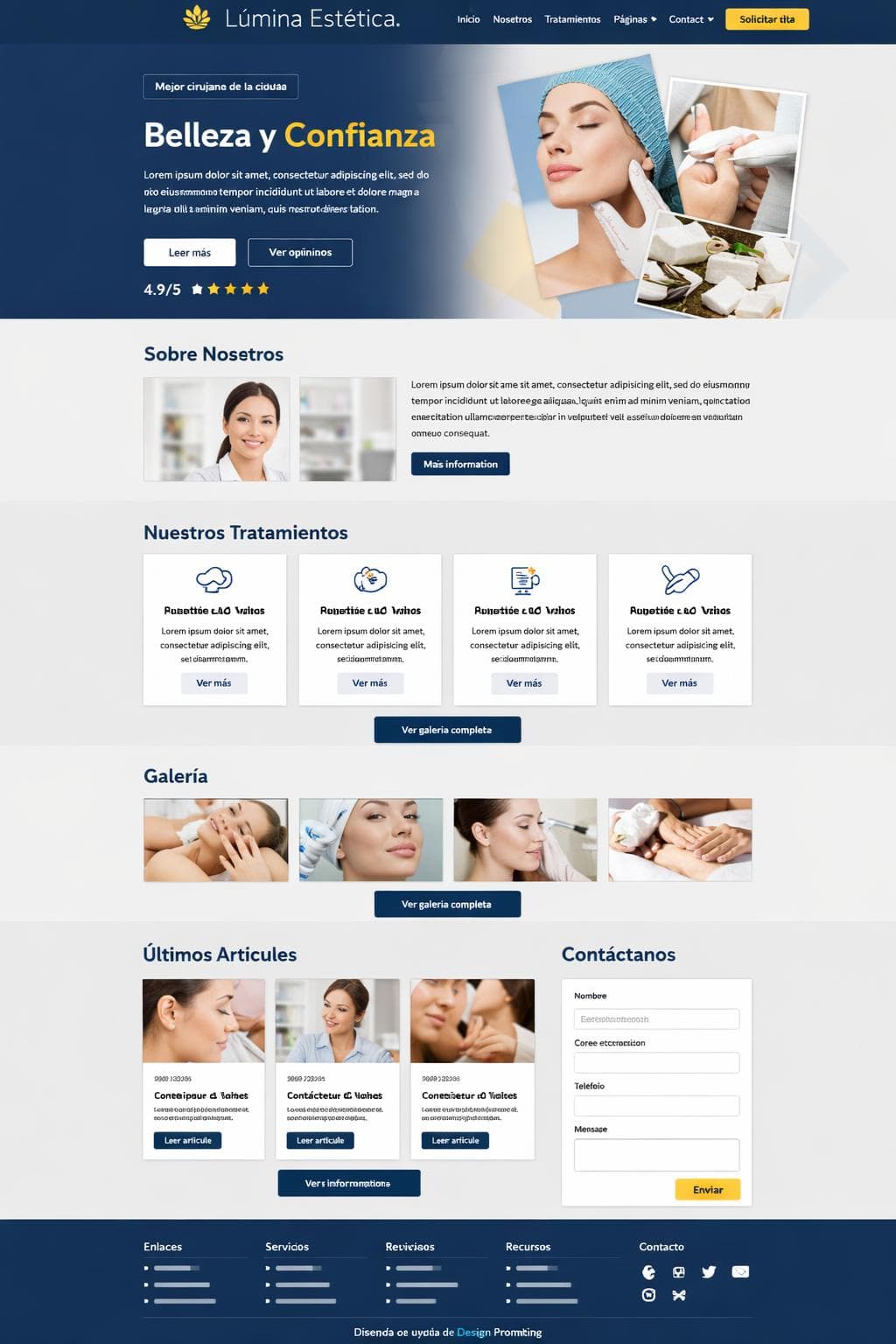 Centro Medico Delta — vista previa del theme