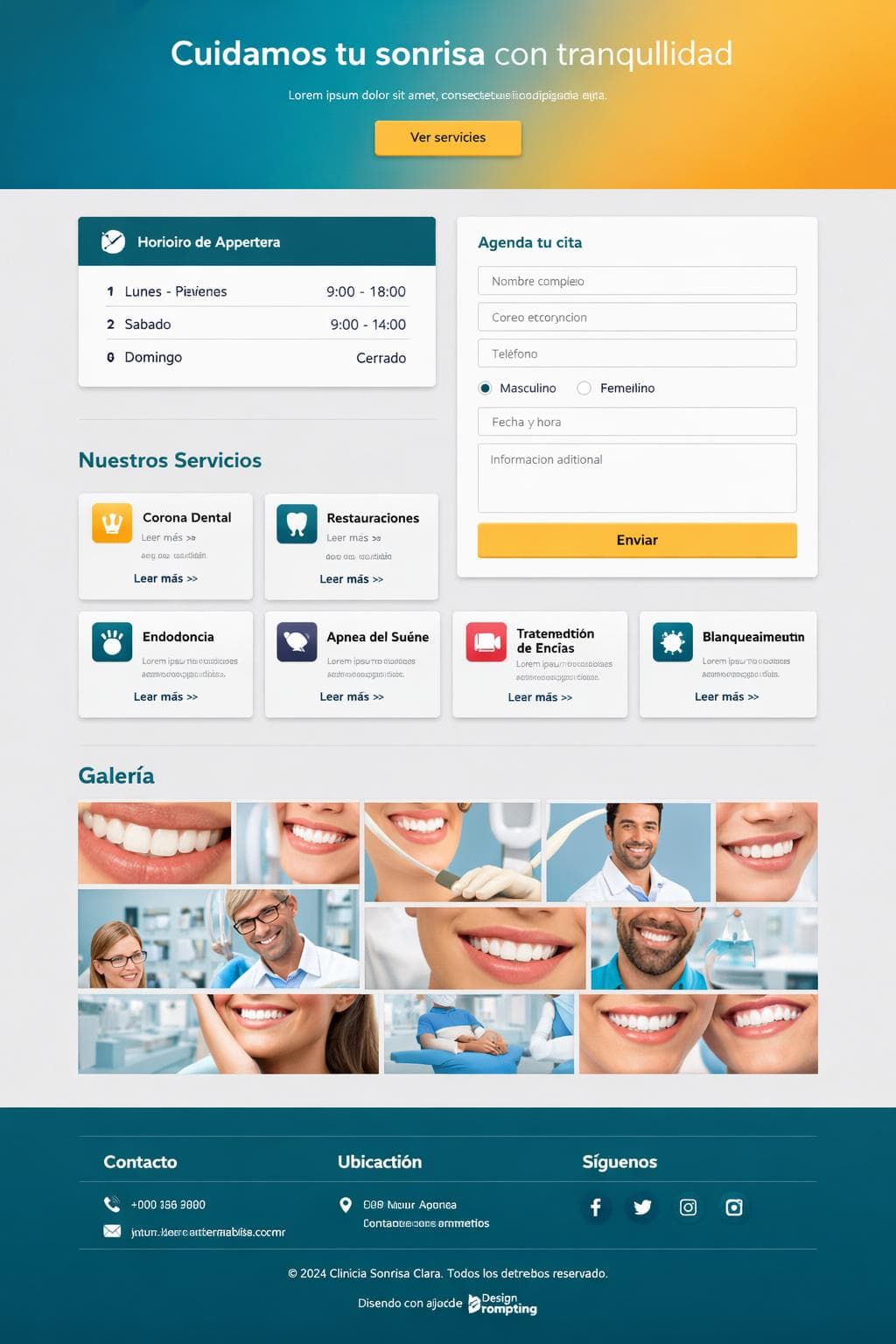 Centro Medico Lira — vista previa del theme