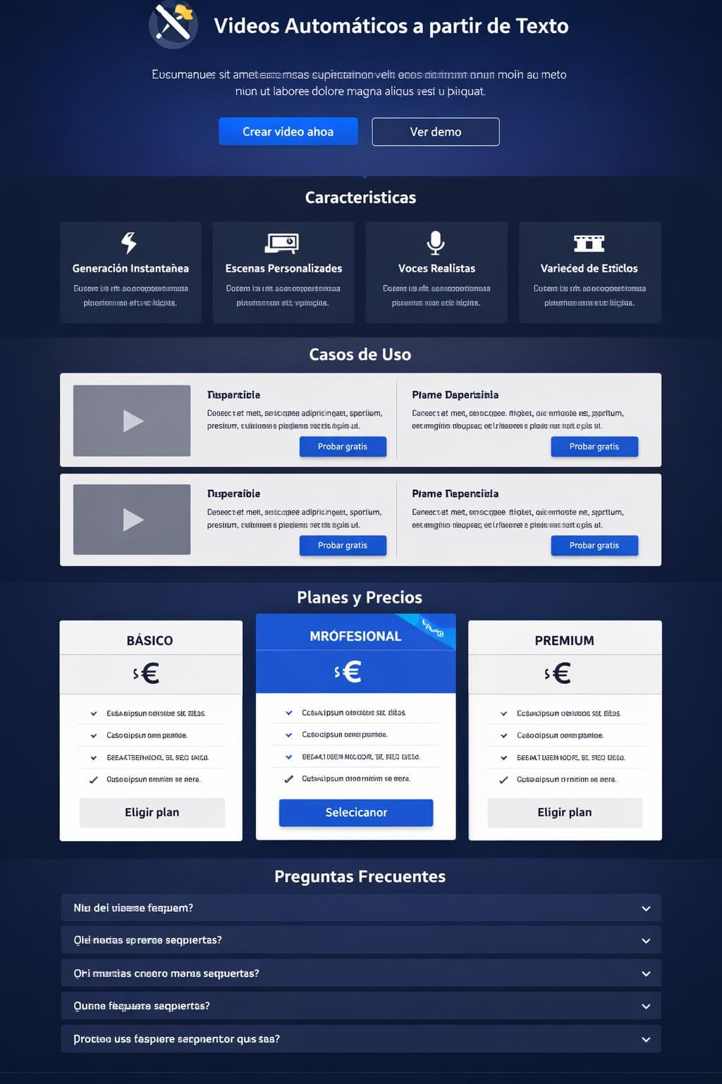 CineFlux — vista previa del theme