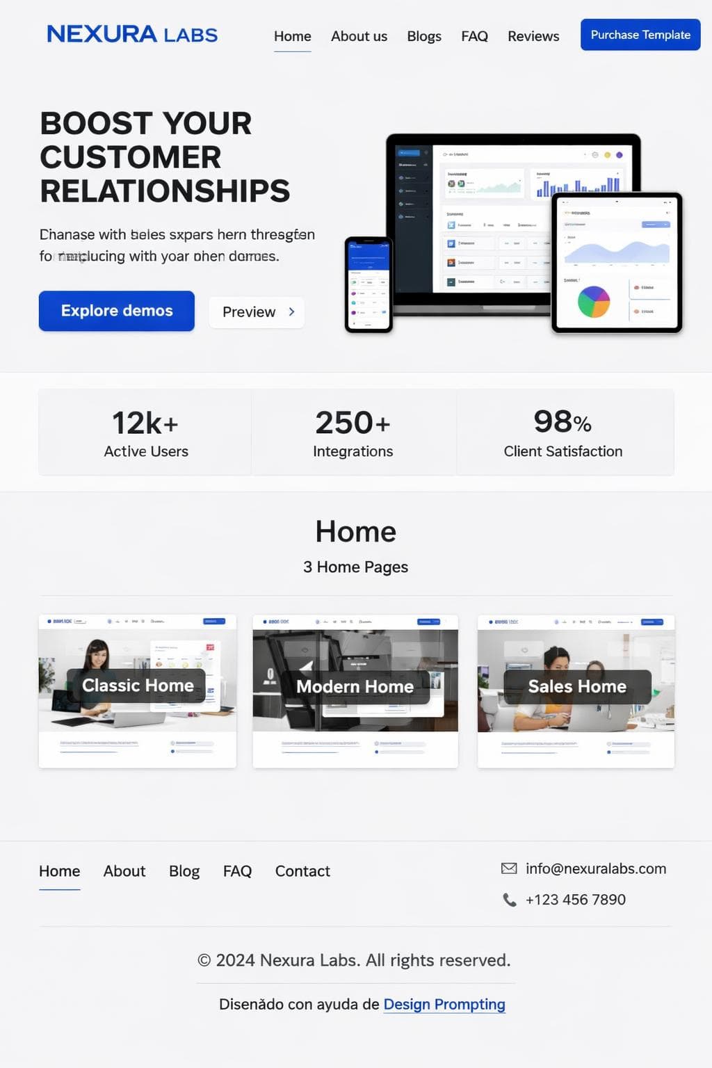 Cloud Brisa — vista previa del theme