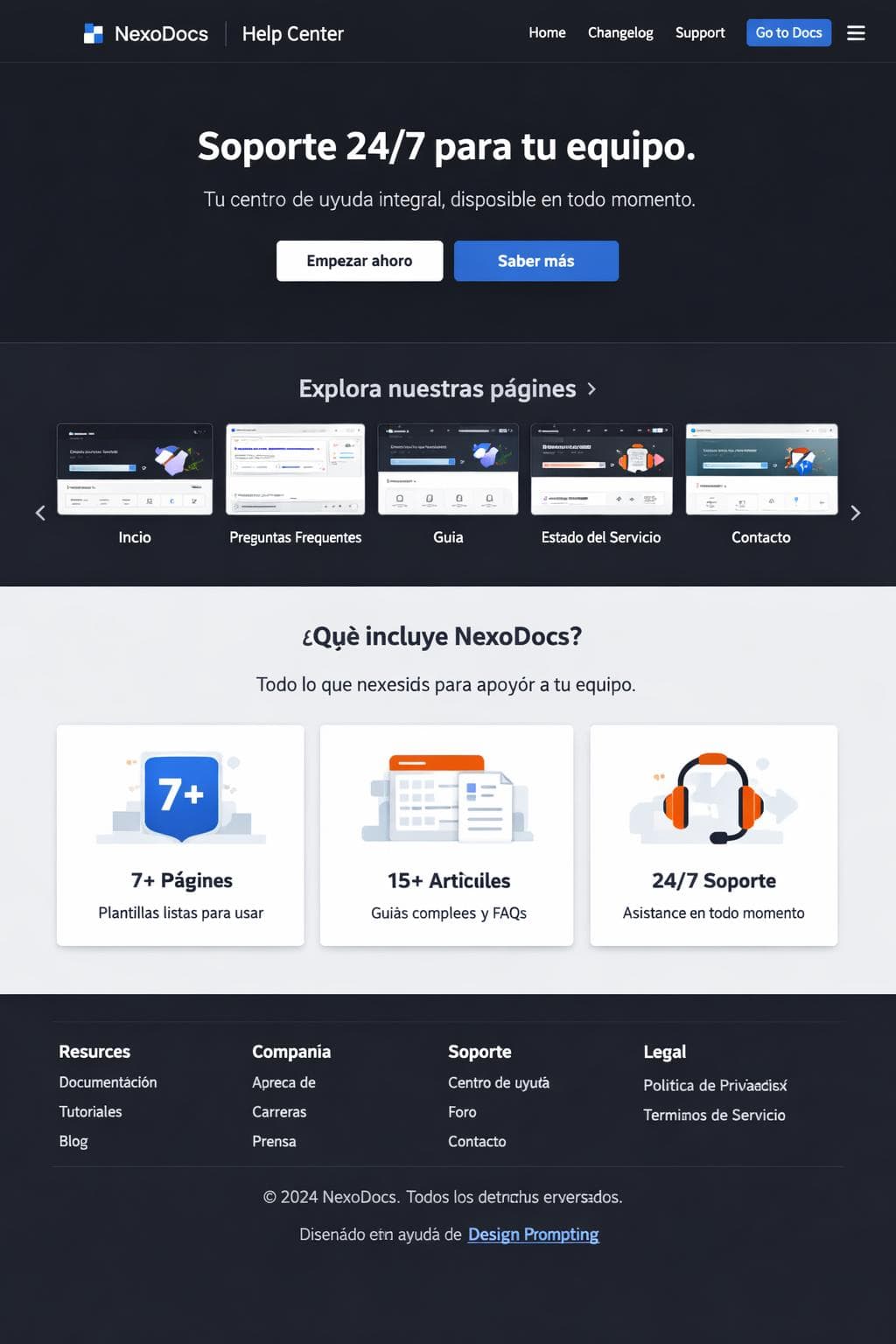 Cloud Helio — vista previa del theme